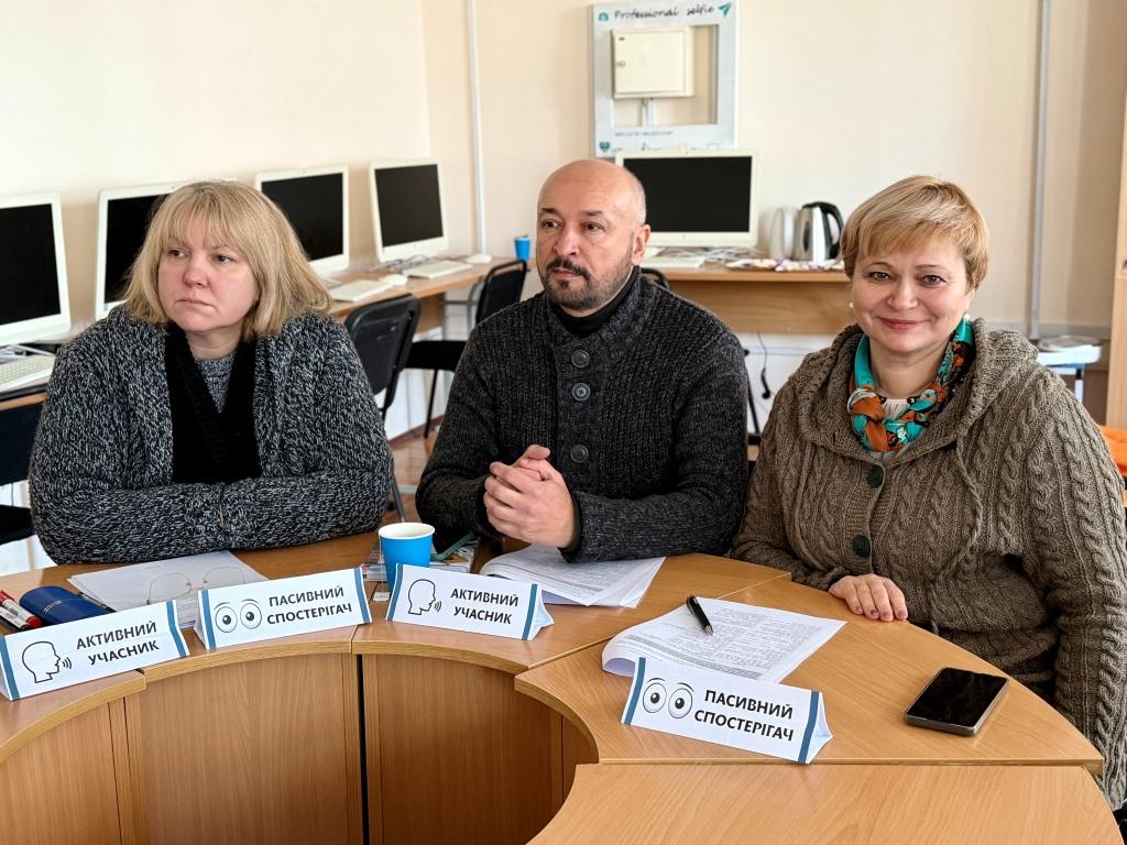 Участь НПП ФПО у тренінгових сесіях 