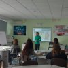 Гостьове практичне заняття, проведене у формі тренінгу з теми «Креативне письмо на уроках української мови в НУШ». 